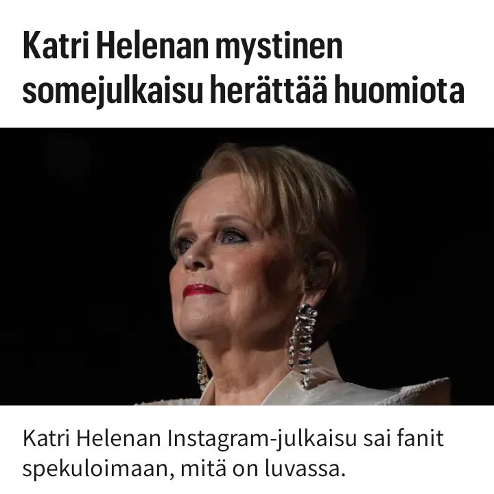 Make_Suomi's tweet photo. Enkä sano tätä pahalla jne mutta mitä sisäpiiristä olen kuullut niin tekevät 2035 Dannyn kanssa halli kiertueen ja stadion keikan.

#isoD #katrihelena #musiikki https://t.co/y5WJ0lkpc5