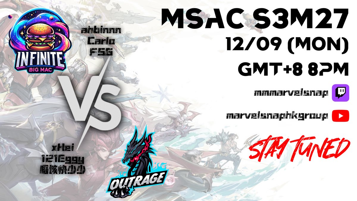 Marvel Snap Asia Championship tweet media