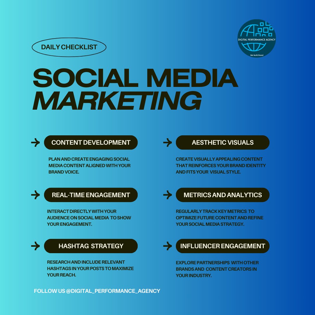 DGTLPERFAGENCY's tweet photo. In the world of social media marketing, engagement is the new currency. – Neil Patel
#DigitalMarketing #ROI #Branding #SocialMediaMarketing #SEO #onlinemarketing #contentmarketing #Syria #MarketResearch #AdsMarketing #leadgeneration #Marketing #digitalperformanceagency https://t.co/IS97dAqBnU