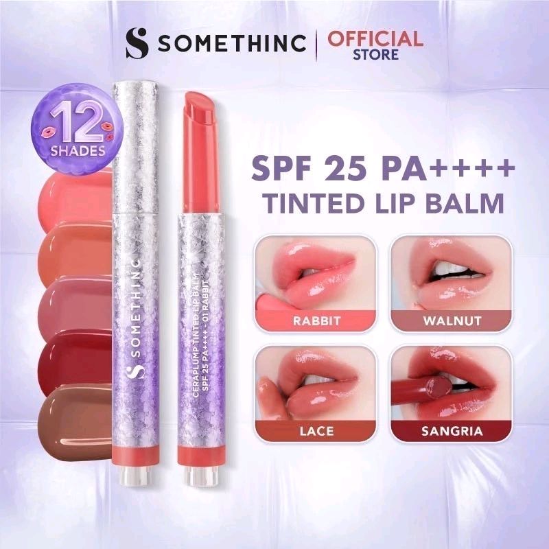tiktisky's tweet photo. Cek SOMETHINC Ceraplump Tinted Lip Balm SPF25 PA++++ dengan harga Rp75.000. Dapatkan di Shopee sekarang! https://t.co/ainZnlw5R9 https://t.co/zqZmFoPb3R
