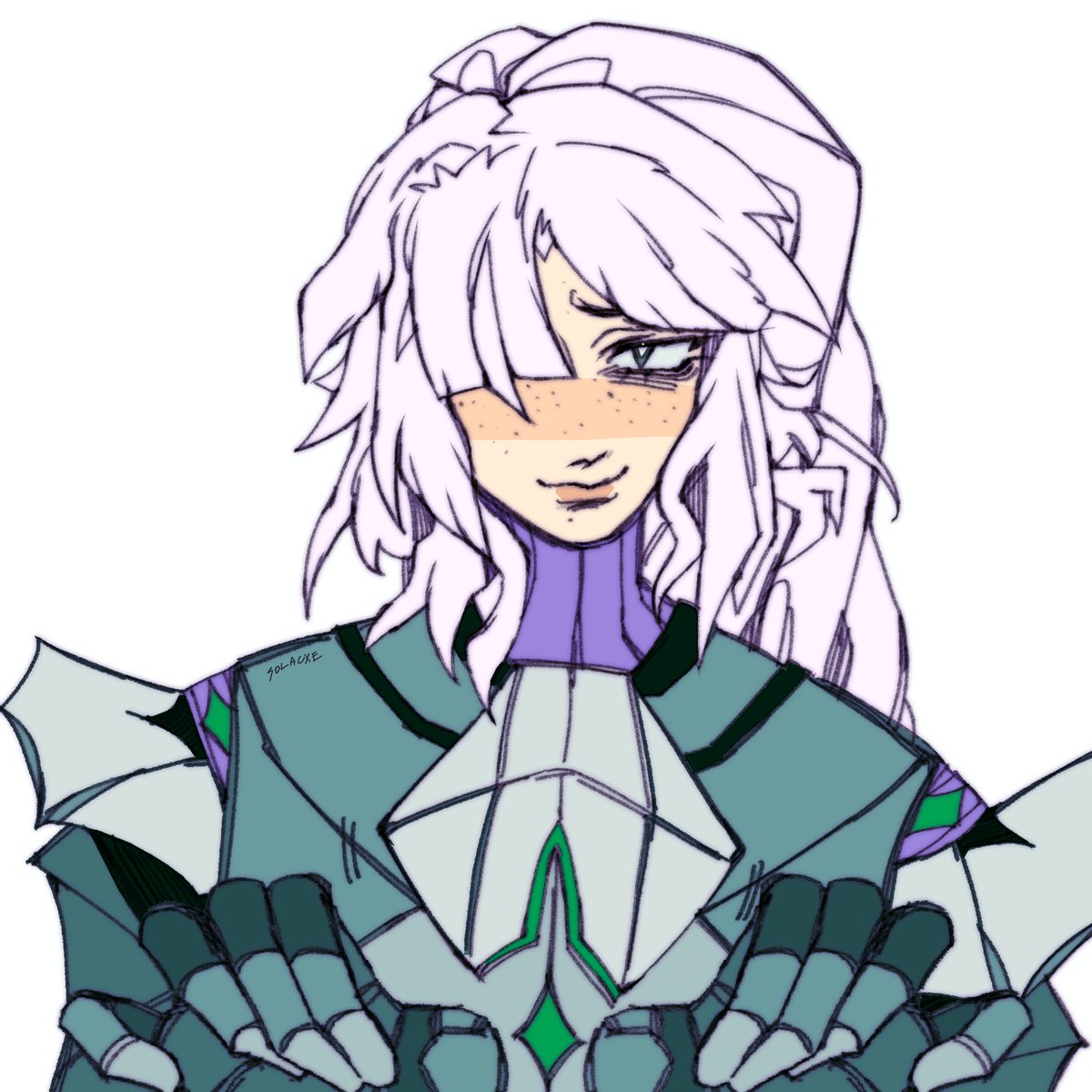 solacxe's tweet photo. 🐸💜 rana, my knight of beauty
#HonkaiStarRail #OC https://t.co/hBoWhW7EQ7