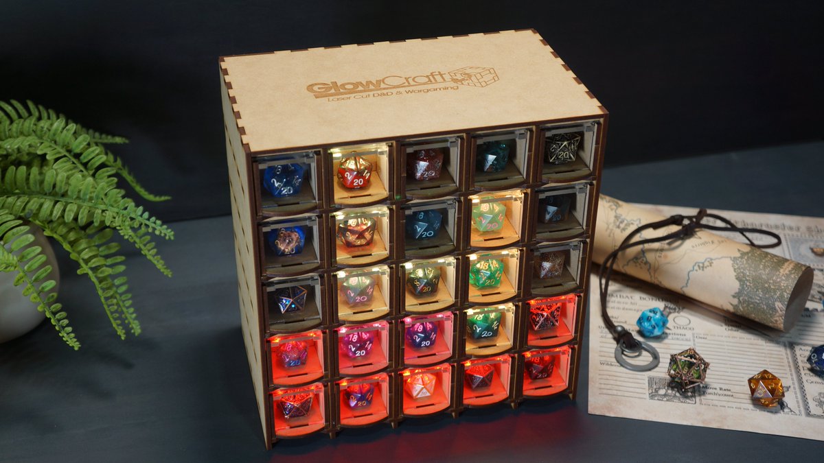 GlowCraftAU's tweet photo. @LauraBaileyVO I'm just going to leave this here... 👀🎲 https://t.co/tDPVyHDsGM