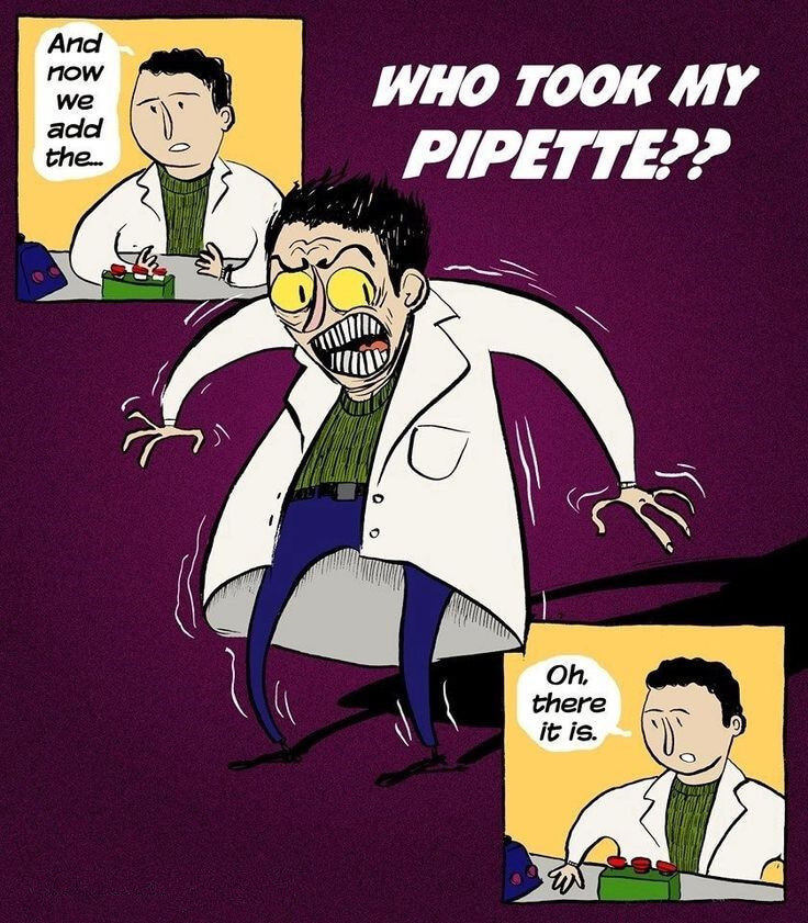 Elabscience_bio's tweet image. 👨🔬 👩🔬 Do you often end up searching for the pipette during experiments?
#Experiments #Pipette #Biology #LabLife #Elabscience
Image is sourced from Pedromics