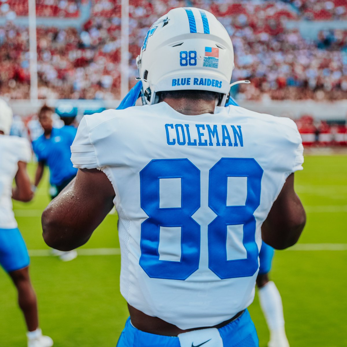 First and foremost I want to thank the man above for giving me this blessing! Secondly, I want to thank Middle Tennessee State University for the opportunity. With that being said, I will be entering the transfer portal with 1 year of eligibility left #KG1