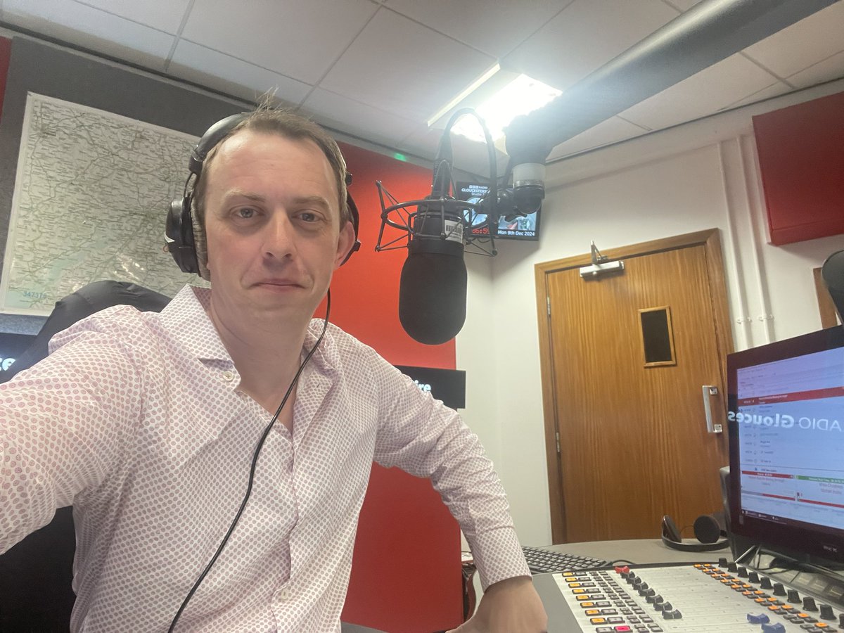 Back again….<a href="/BBCGlos/">BBC Gloucestershire</a> breakfast till 10!