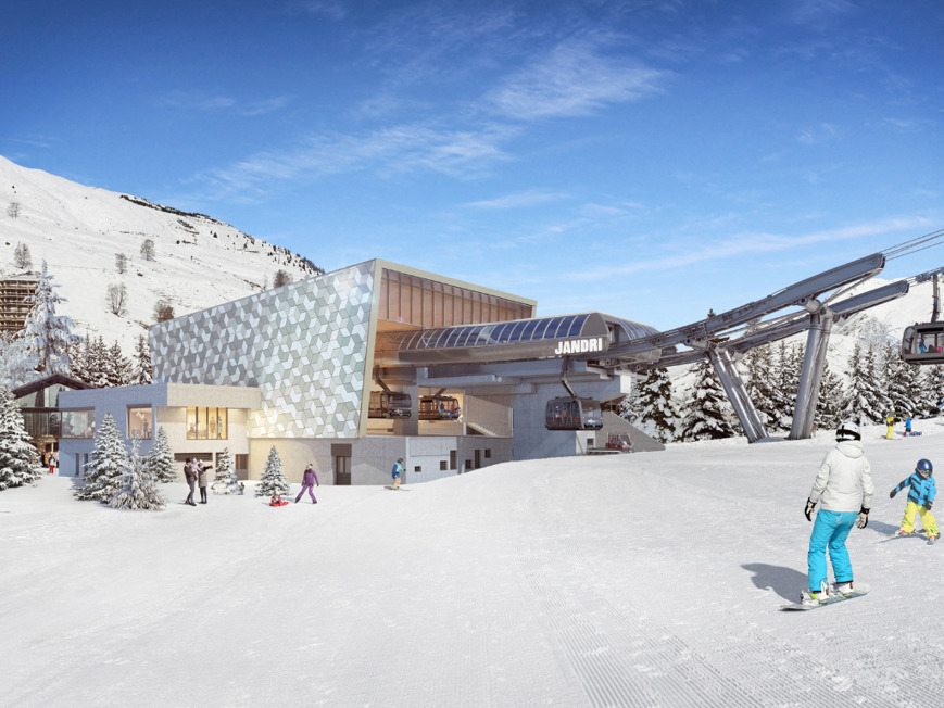 FiesingerBiz's tweet photo. Alpes. C'est quoi ce projet à 135 millions d'euros inauguré dans cette station de ski ? https://t.co/3oS0nBVnuQ https://t.co/LzP0QssHrP