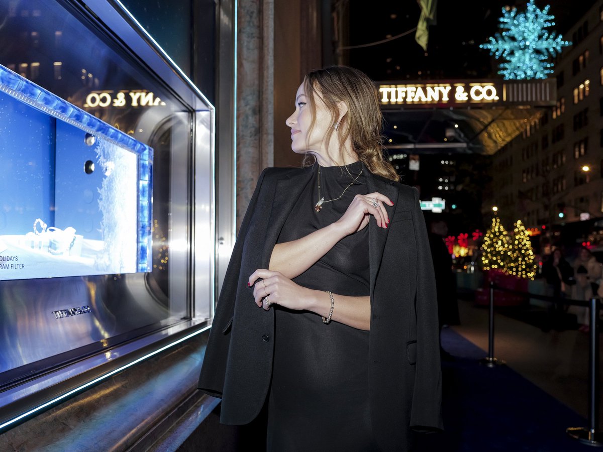 Olivia Wilde at the Tiffany &amp; Co. holiday party - December 5