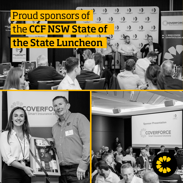 coverforce's tweet image. Our team had a great time at CCF NSW State of the State Luncheon. Well-done, @CCFnsw for organizing such an amazing event.

#ccfnsw #coverforce #insurance #civilcontractors #insurancespecialist