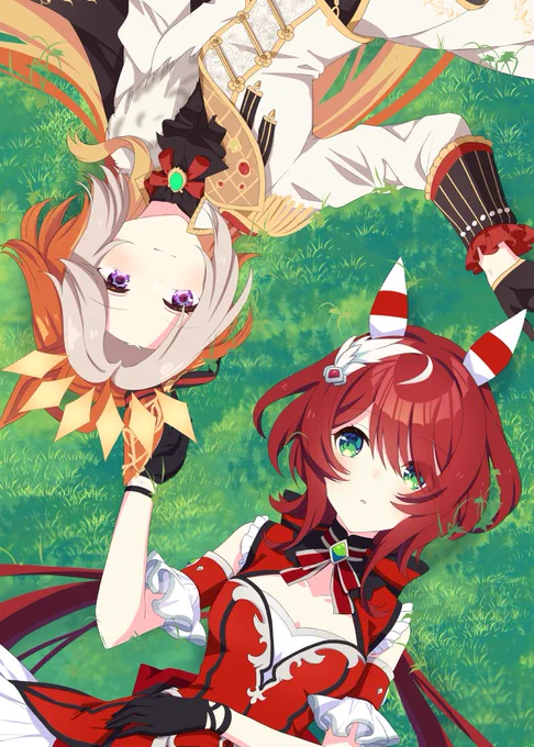 描いたら出るを信じます#ウマ娘 #ウインバリアシオン 