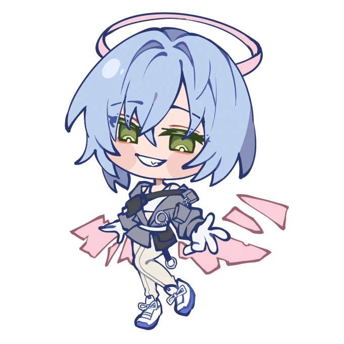 forgor to post... spuria chibi comm for  !#arknights #明日方舟 