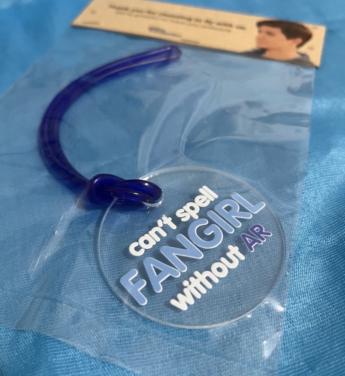 AldenTrendsOFC's tweet photo. Hereβs a clearer shot of the ATS-exclusive FANGIRL tag π
Each ALDEN XIV Anniversary Trivia winner will get one π₯°
Congrats again! βΊοΈ
@aldenrichards02
#14YearsOfExcellence
#ALDENYearXIV
#ALDENRichards
ALDENcredible XIVYears https://t.co/2Cn9zWj6kx