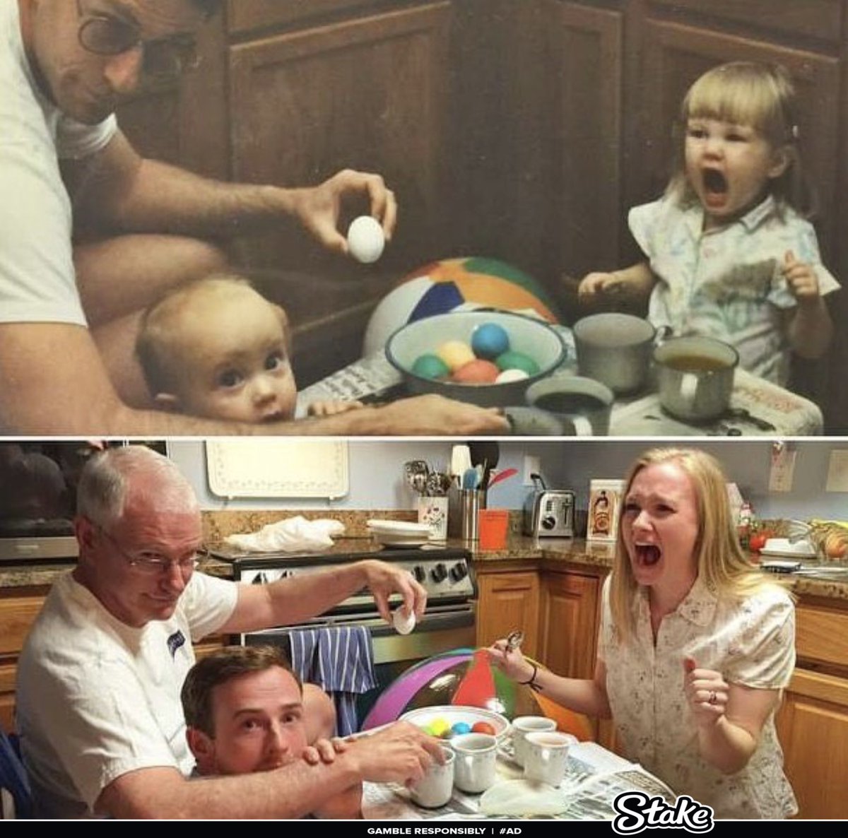 Family photos recreated 🤯

THREAD