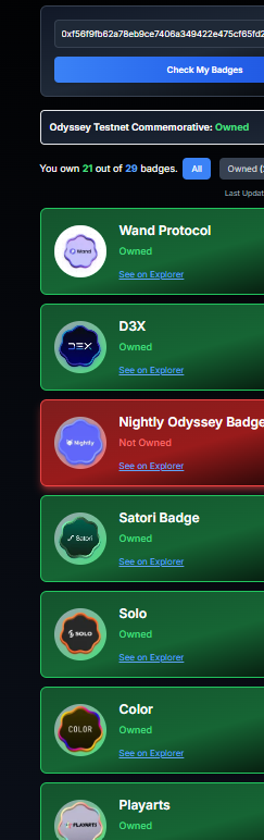 I love <a href="/StoryProtocol/">Story</a>. 21 bage!!!
my favorite badges is <a href="/color_mp/">Color AI</a> 
#StoryOdyssey
