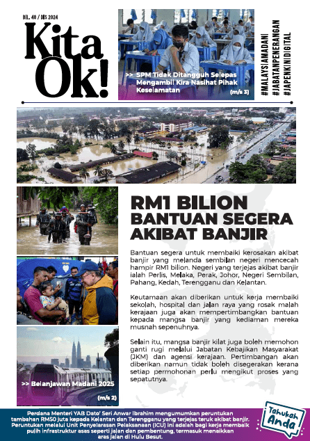 JPenerangan's tweet photo. DBOOK PENERANGAN | BULETIN KITA OK! BIL. 48/2024

https://t.co/lBGzSI91QY

#DbookPenerangan
#MalaysiaMADANI
#TaatSetia
#JabatanPenerangan https://t.co/qPftCKXAuT