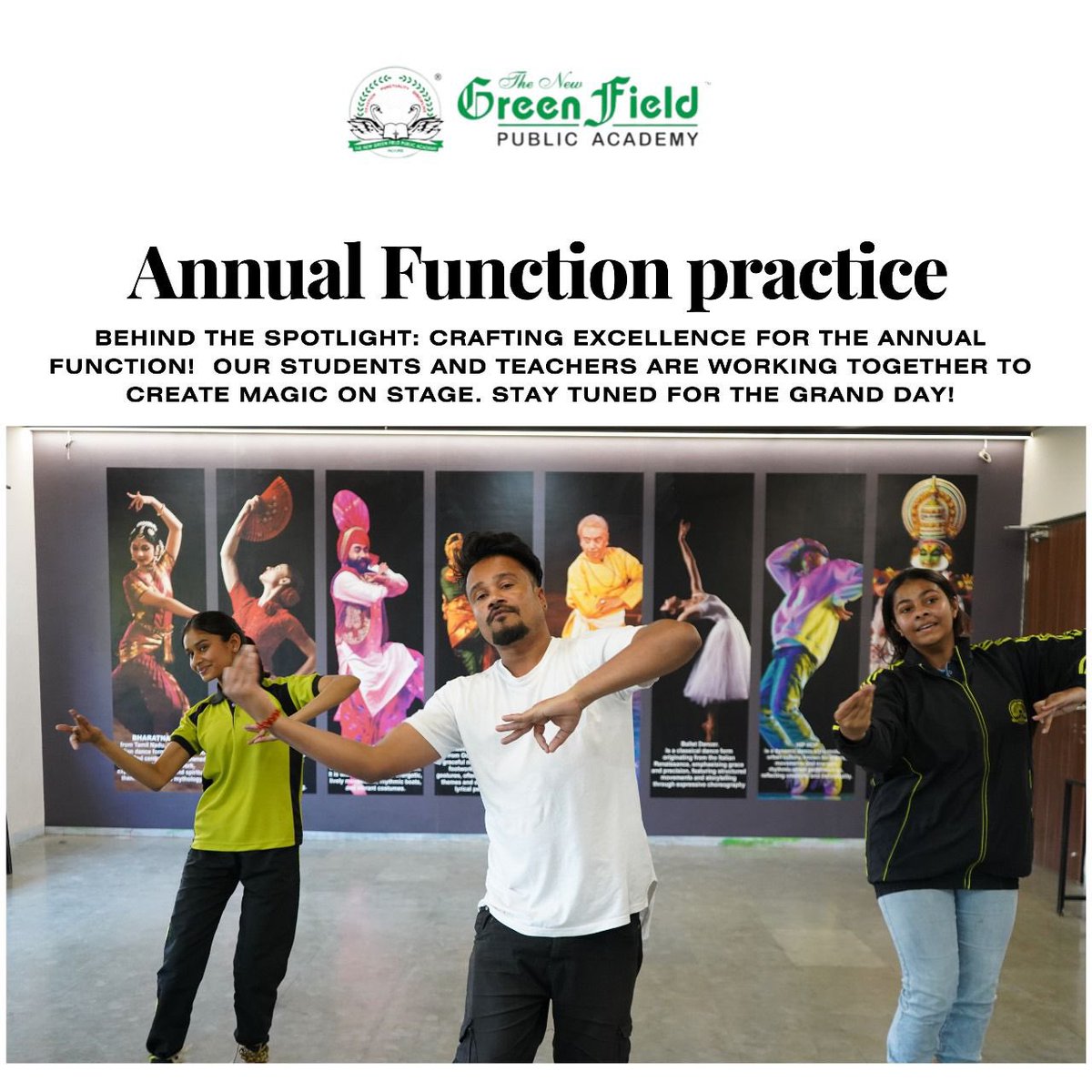 ngfpa's tweet photo. Behind the Spotlight: Creating Magic for Our Annual Function! 🌟

Our students and teachers are working tirelessly to bring an unforgettable performance to life. Every practice, every detail, and every effort is leading up to the grand day.
 
✨ #AnnualFunction2024 https://t.co/UBcHknh6az