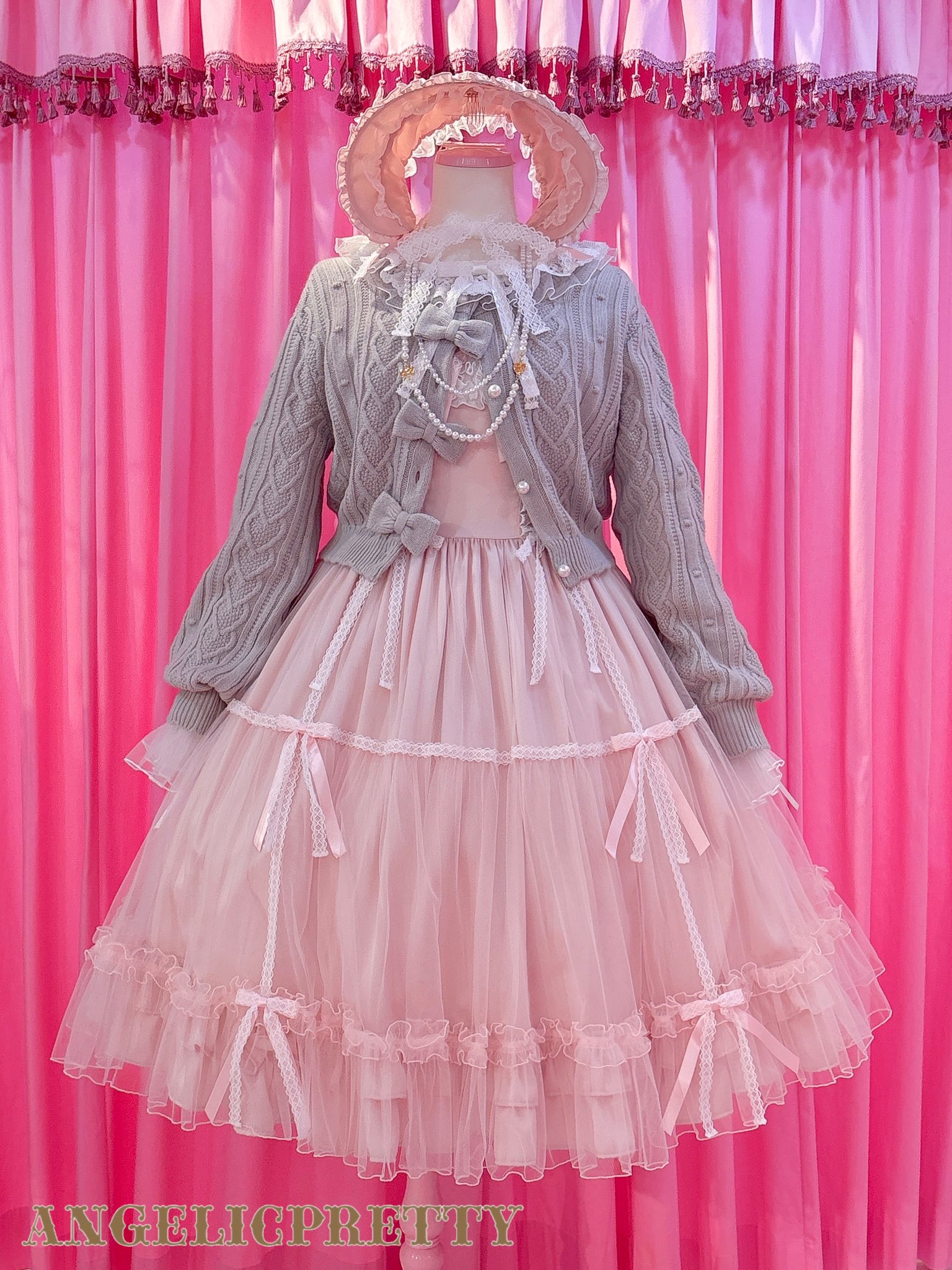 Marquiseジャンパースカート ピンク