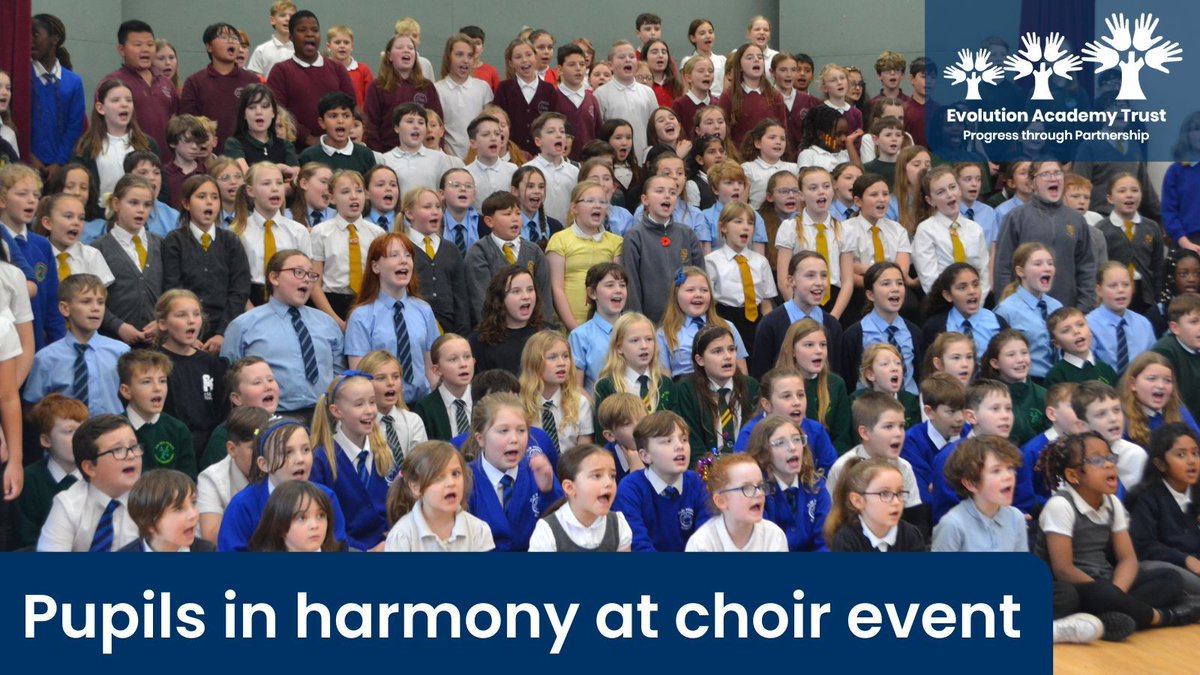 EvolutionTrust's tweet image. In case you missed it: our wonderful children joined together last week for a festival of singing.

buff.ly/3OG9U8K 

#onetrust #collaboration