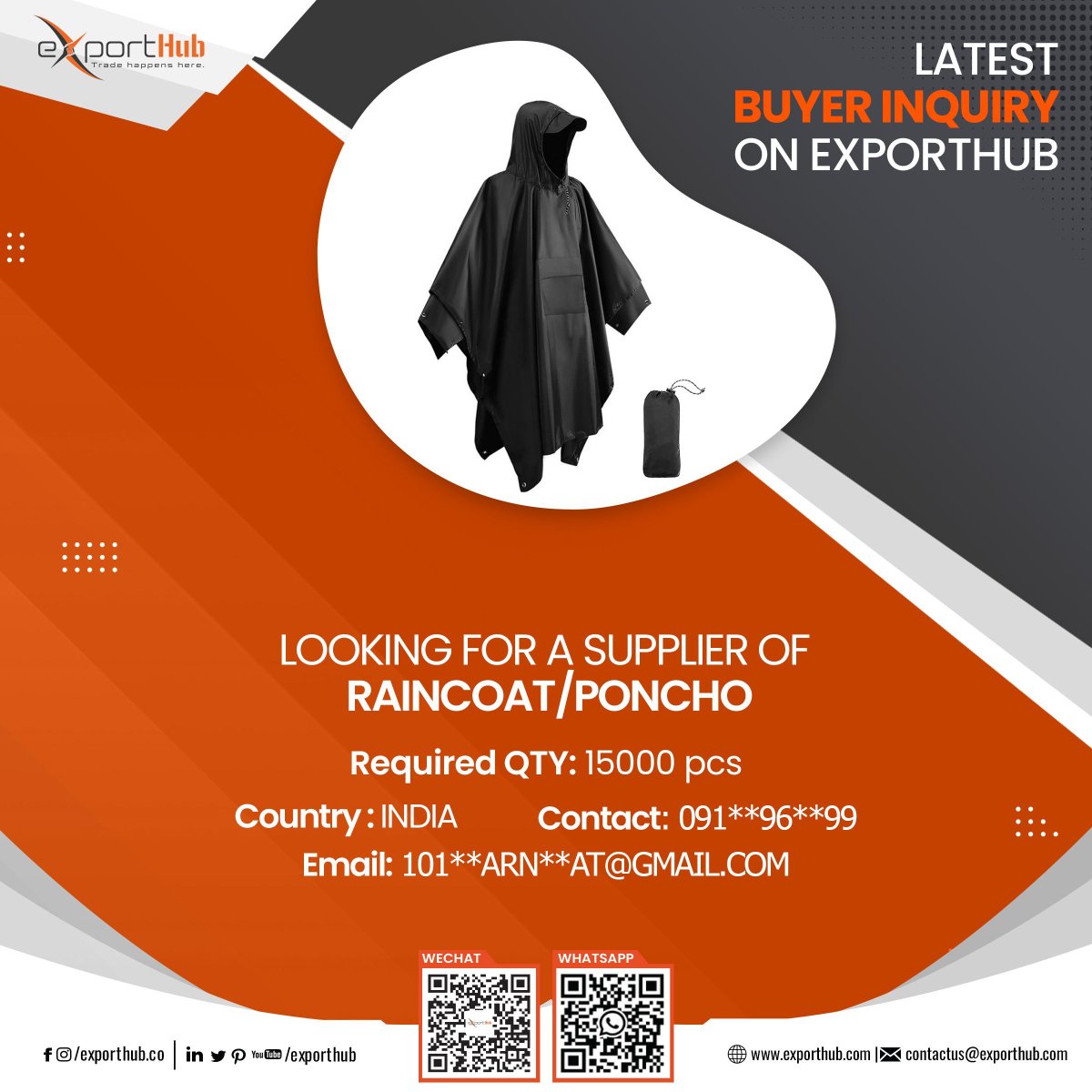 Grab the hottest deals before they're gone! Check out our latest buy offers and seize the perfect sourcing opportunities now.
Quote Now! 
exporthub.com/premiumservice… 
#Buyoffer #Exporthub #B2B #International #Trade #Buying