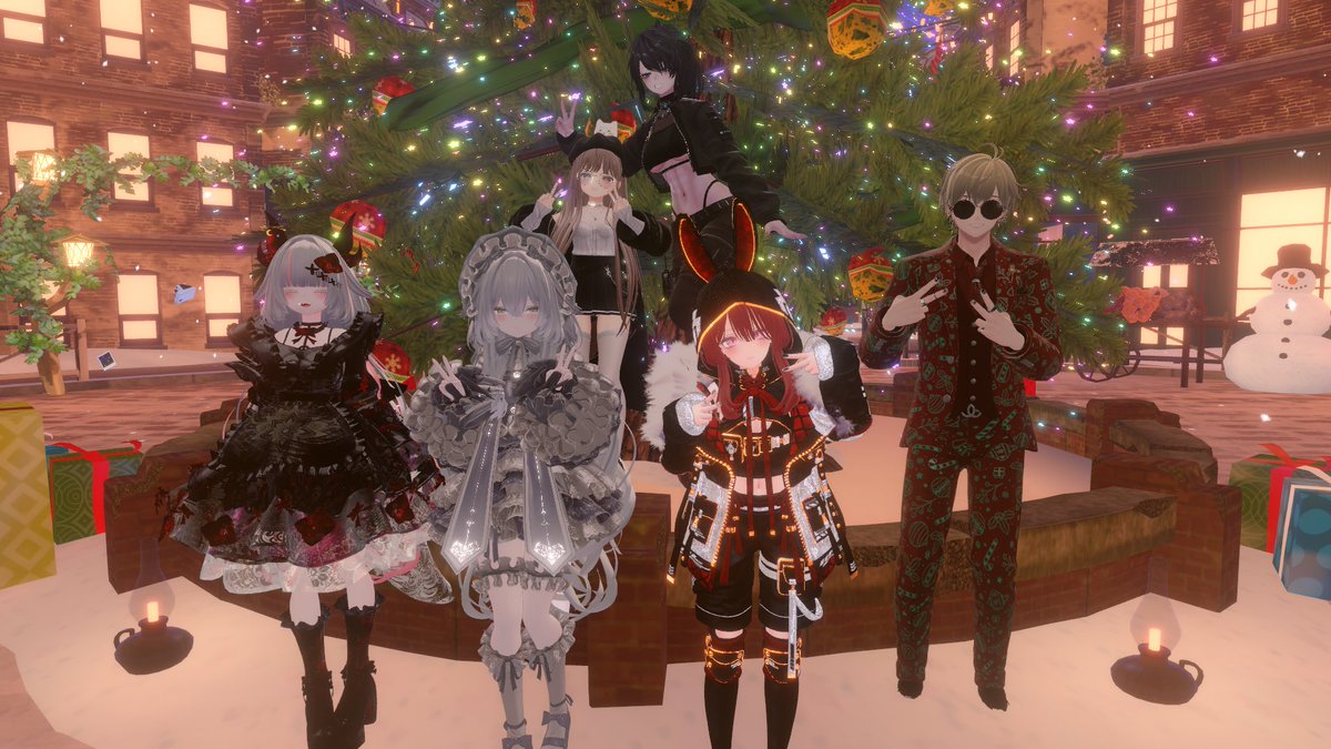 Na7Se__oO's tweet photo. ちょっと早めのクリスマス気分
#VRCP https://t.co/7bWityHFgd