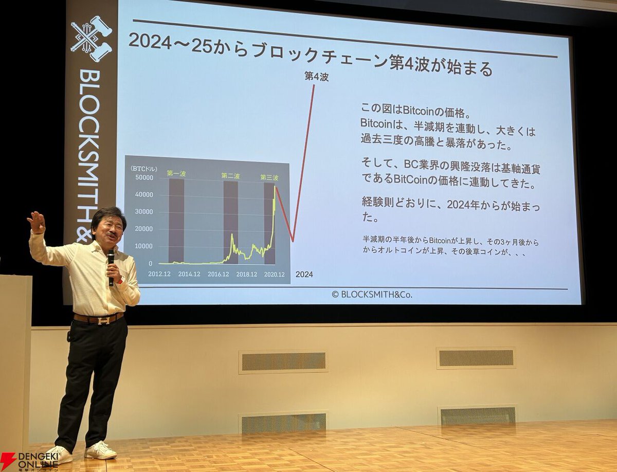 dengekionline's tweet photo. Web3業界の最前線を発信する“Web3BB”に真田哲弥氏が登壇。Web3領域の未来を語る
https://t.co/6R8NUbsAmU
#Web3BB https://t.co/ALChidNU9V