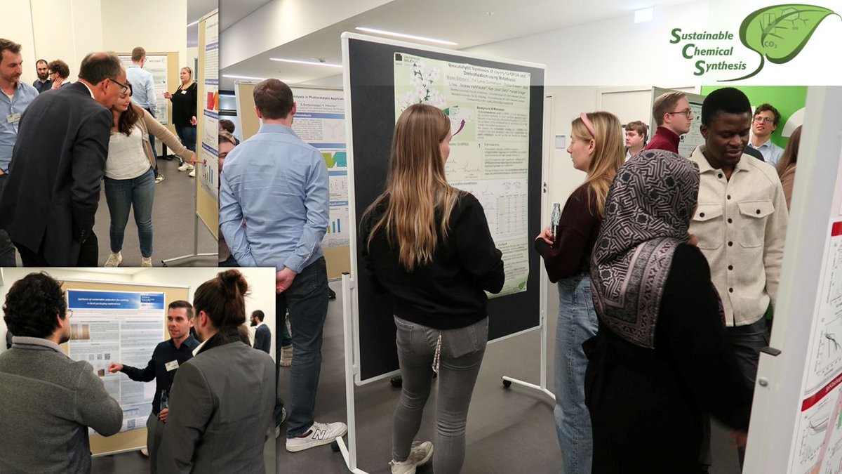 "May I guide you through my research?" The vibrant poster session at our latest #SusChemSys #NetworkingEvent truly embodied the SusChemSys spirit of #InterdisciplinaryExchange between members from industry and academia on #GreenChemistry. A fantastic addition to our meetings!