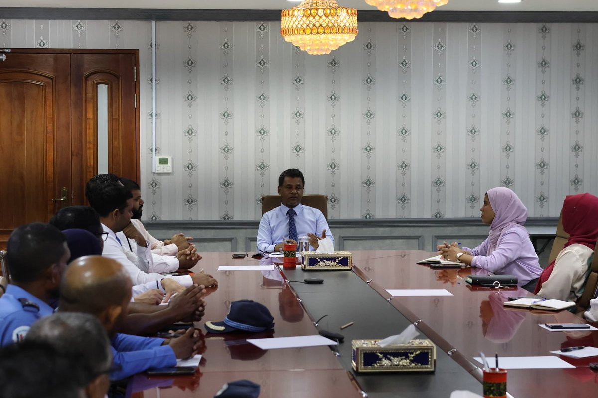 HPA_MV's tweet photo. A meeting was held today at the @MoHmv with key stakeholders to discuss the enforcement of the Tobacco Control Act and define their roles in supporting its implementation. Together, we aim for a healthier, smoke-free future. #TobaccoControl #Tobaccofreemaldives https://t.co/EtkafxLNWt