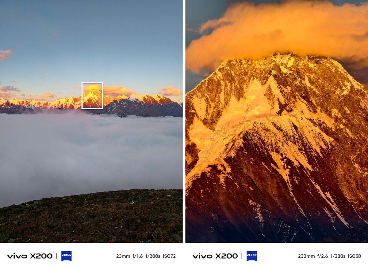 Vivo_GLOBAL's tweet image. What can't be captured by eyes comes to life with the X200 telephoto lens. Revealing stunning details of distant snow-capped peaks.​

✨ Enter the #Telephoto &amp;amp; #Macro category at the #vivoVISIONPlus Mobile PhotoAwards 2025 via our website!​

️📸 shot by SkyNi​

#Shotonvivo