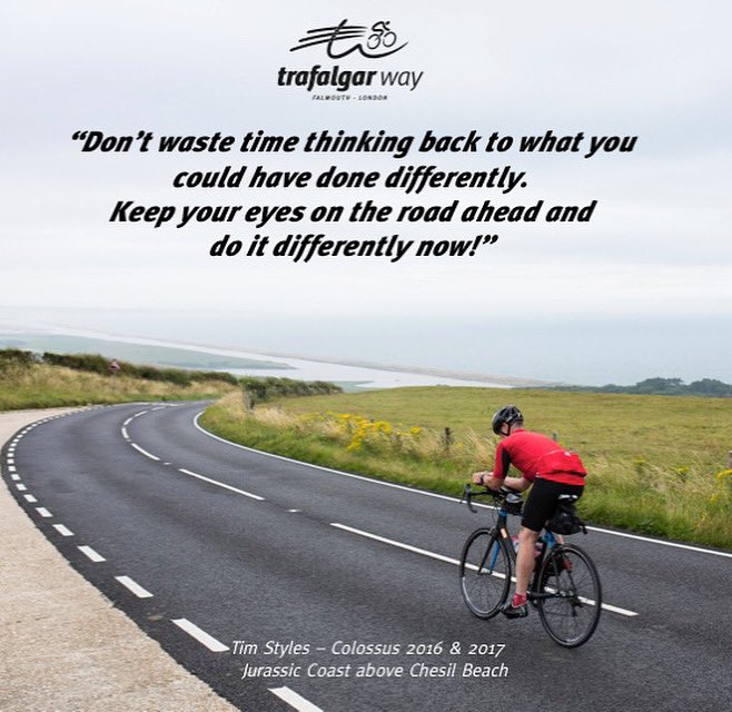 What are you going to do differently, now? 🚴‍♀️🚴🚴‍♂️

#mondaymotivation #TheWay2025 #RTTW10 #TrafalgarWayMille #endurancecycling #ultracycling #ultracyclist
#longdistancecycling #randonneuring #audax #brevet #cyclinglife  #lovecycling #adventurecycling #lifeinthesaddle #roadcycling