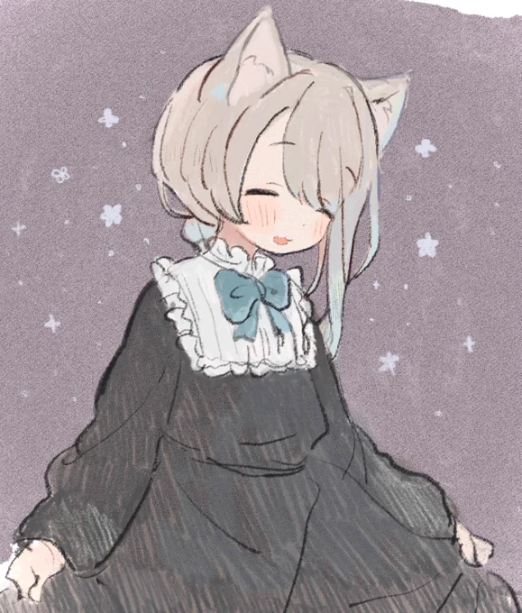 女の子らくがき