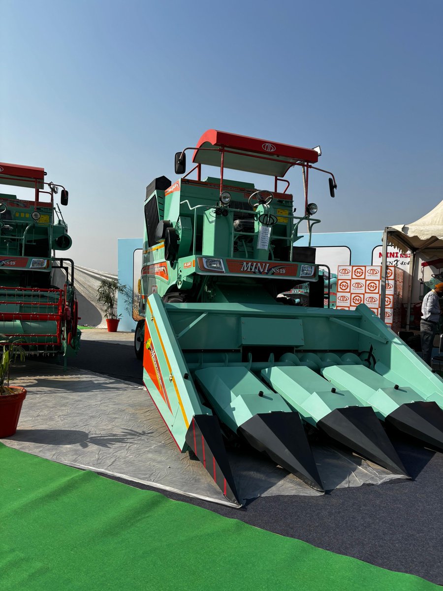 BISA__India's tweet photo. #CATraining Participants explored the world of Agri Machines at Ludhiana's #AgriExpo2024. https://t.co/3Wd0FshNid