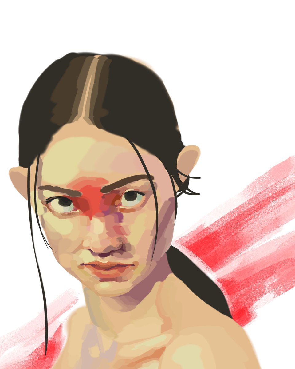 Damn, it's been a while since I posted. Been mostly doing traditional stuff, but now that the semester is over I'm doing some digital stuff again! Playing with color and trying to stick mostly to hard brushes here. I would like to try some fan art next, or maybe animation!