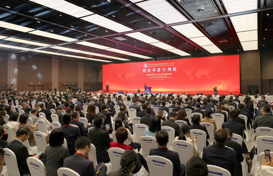 energy_chn's tweet image. Former Nepal PM praises #China&apos;s tech&amp;amp;economic growth as key to world peace. 600+ global leaders gather at Understanding China Conference 2024 to explore opportunities in Chinese modernization &amp;amp; reform🌏Read more👉english.news.cn/20241205/0c03e…
#GlobalDevelopment #WorldEconomy #Reform
