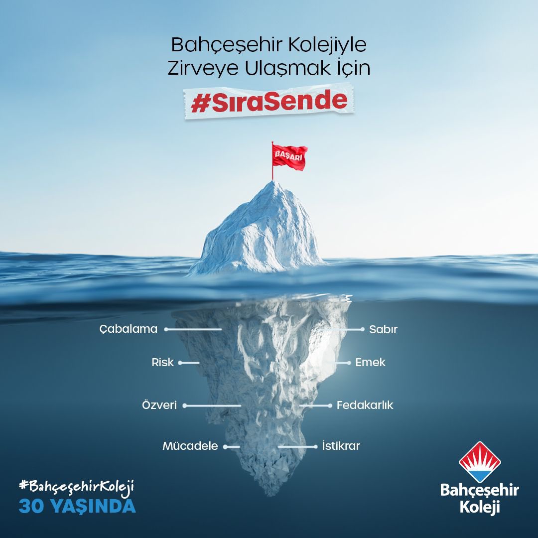 Başarıya ulaşmak dışarıdan bakıldığında kolay görünebilir oysa zirveye giden yol özveri ve çaba gerektirir.🗻

Zirveye ulaşmak için şimdi #SıraSende!

#BahçeşehirKoleji