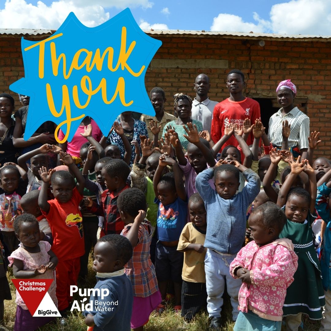 Only 1 day left! 🚨 We've raised £43,134—86% of our £50,000 goal! A huge THANK YOU to everyone who's donated so far. 💖 There's still time to help us reach the finish line! Donate here → bit.ly/4imh8fC  #BigGive #WaterForAll 💧✨