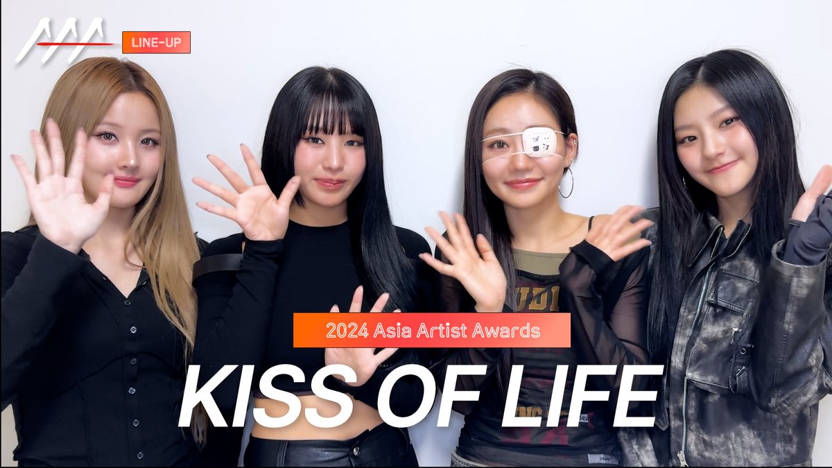 STARNEWS_AAA's tweet photo. 2024 Asia Artist Awards IN BANGKOK!
KISS OF LIFE의 인사말이 도착했습니다💟

https://t.co/TbEhI84KMv

📅December 27, 2024
🔗IMPACT Challenger Hall 1-2 in Bangkok, Thailand

#KISSOFLIFE #키스오브라이프 
#AAA #AAA2024
#AsiaArtistAwards
#AAA2024inBKK https://t.co/sKBwTRbBax