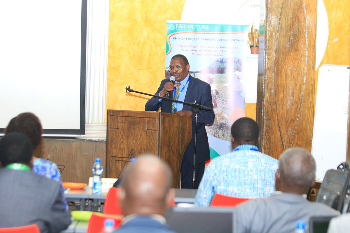Prof. Gideon Obare, Director, Tegemeo Institute declared the event open and marked the start of an inspiring day. Follow us live on YouTube live youtube.com/live/DY4qzLJH-… #ImpactInAgriculture #TegemeoWorkshop2024.
