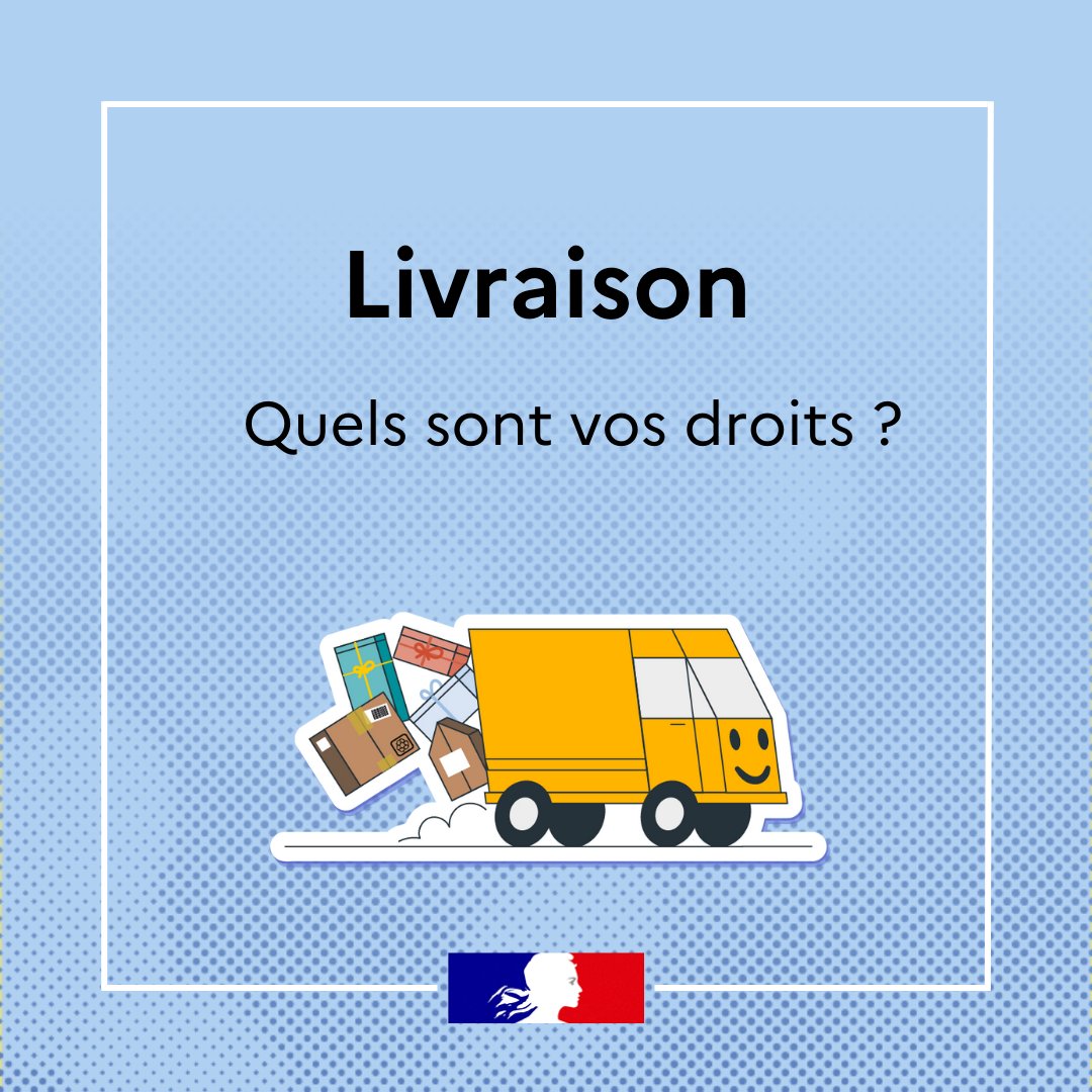 #BercyConso | Quand la livraison d’un achat ne se passe pas exactement comme vous l’avez imaginée, des recours existent ! Consultez notre article dédié : economie.gouv.fr/particuliers/l…