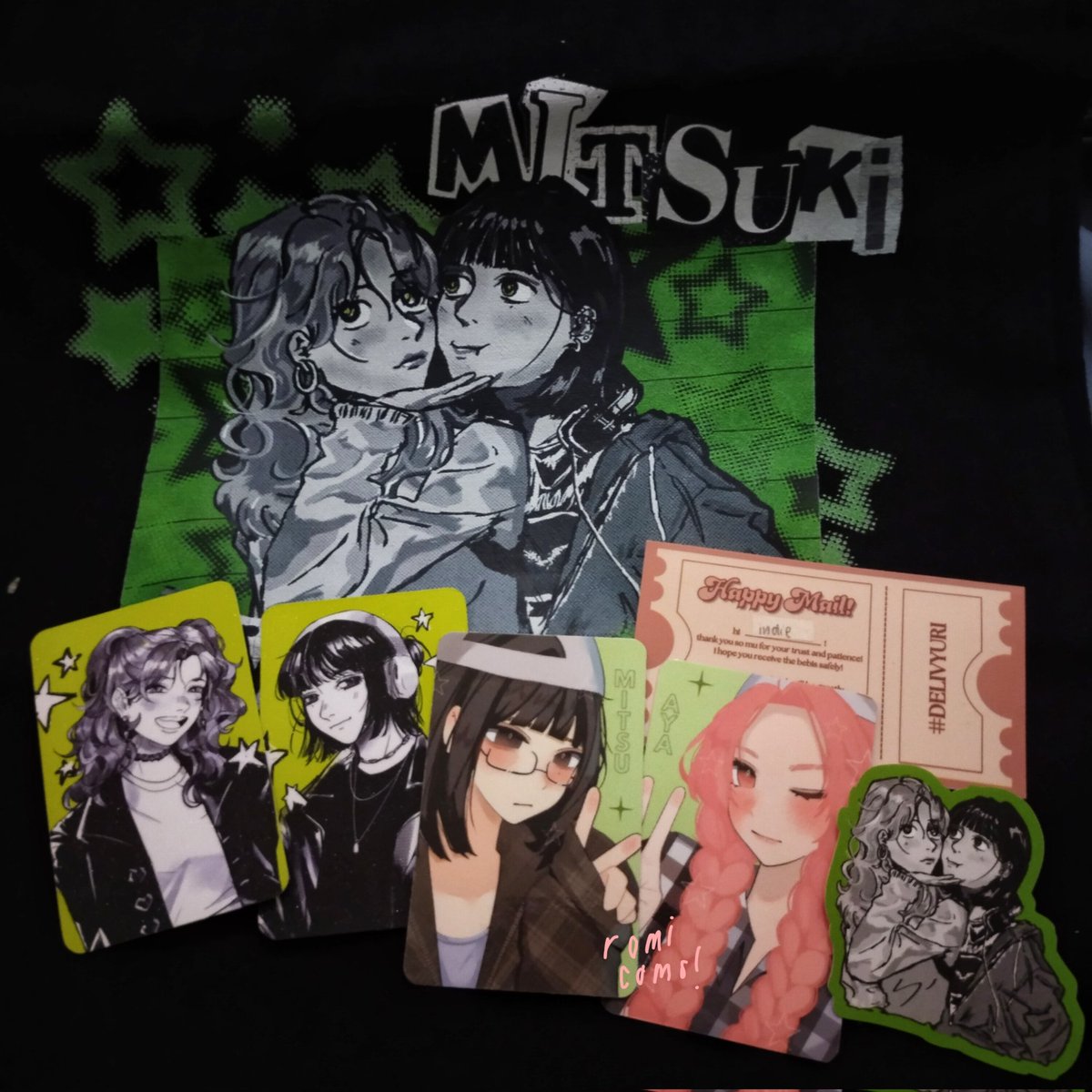 qreenyuri's tweet photo. ͏͏͏͏͏͏͏͏͏͏͏
✶ ﹒﹒ #chosomail 🛒
HI BAKS tysm for the pasabuy
ulit aaa and for ur mitsuaya
comms pcs ! trade ulit tayo
comms pcs next year 😆
@bunkavi #delivyuri .ᐟ
͏͏͏͏͏͏͏͏͏͏͏ https://t.co/JZYoR51KbK