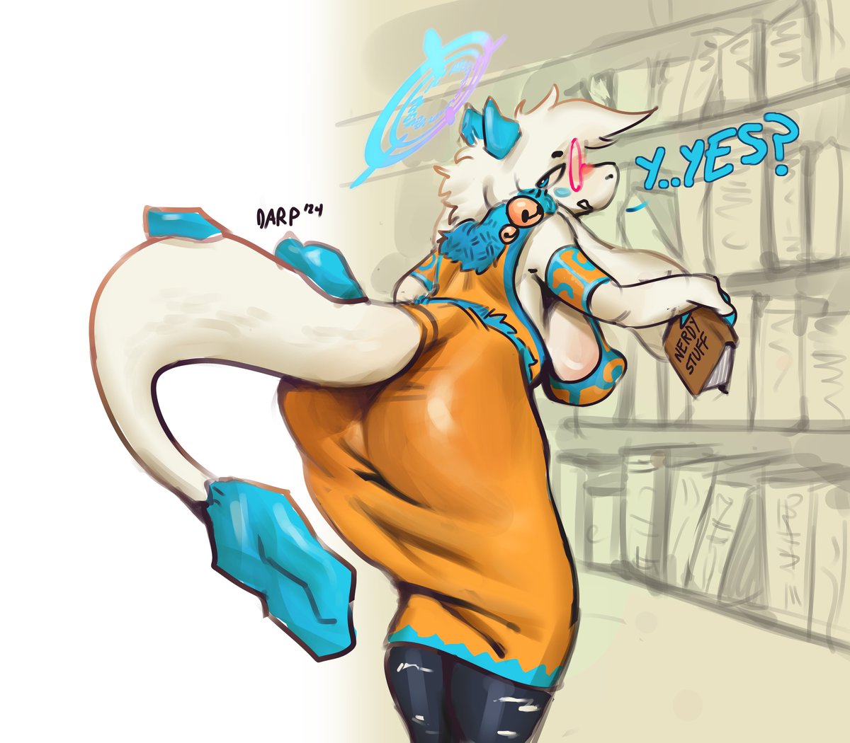 darpoken's tweet photo. Nerdy ahh Angela

#Atlyss #atlyssfanart https://t.co/zIcDCLaBw1