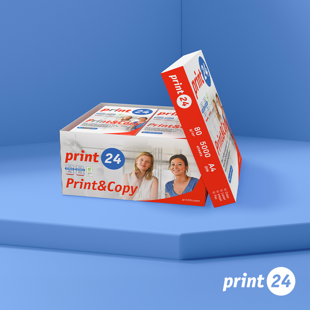 #PrinterPaper from #print24: high whiteness level (CIE 160) ☑️, high thickness ☑️, PEFC certificate ☑️. Perfect for professional printing results and sustainable use. Order now and enjoy premium quality:print24.com/uk/office-supp…