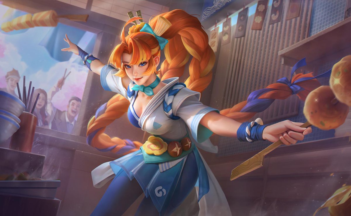 New Skin's Splash Art: Airi, Dolia, Azzen'Ka #nox #aov #rov