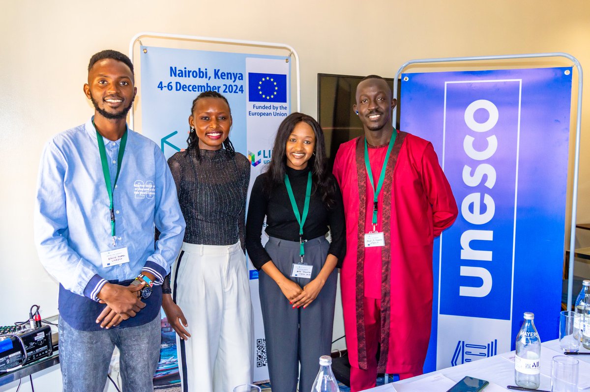 Youth participation took center stage at the Habitable Final Conference in Nairobi. On the final day, we proudly joined a panel discussion highlighting youth perspectives. UNESCO recognizes youth as key drivers of change, empowering us to shape a sustainable and inclusive future.