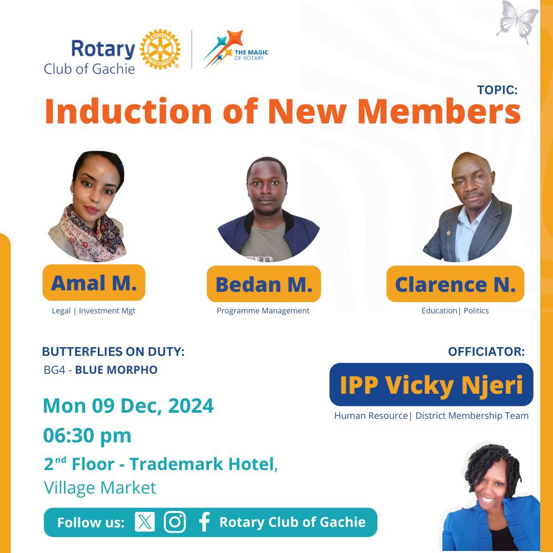 Rotary Club of Gachie tweet media