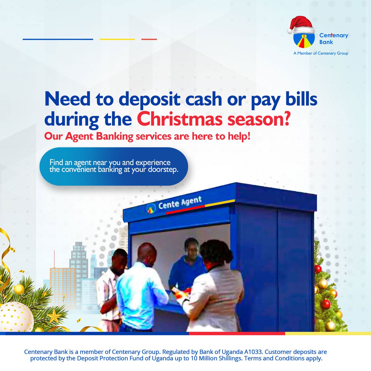 FrostProUg's tweet photo. Been gatekeeping this for a while but ,I never stand in bank queues to make deposits or pay bills. I always use the #CenteAgent banking service to fasten the process. You can too use this to save time this festive season. https://t.co/aLpCN73hn0
