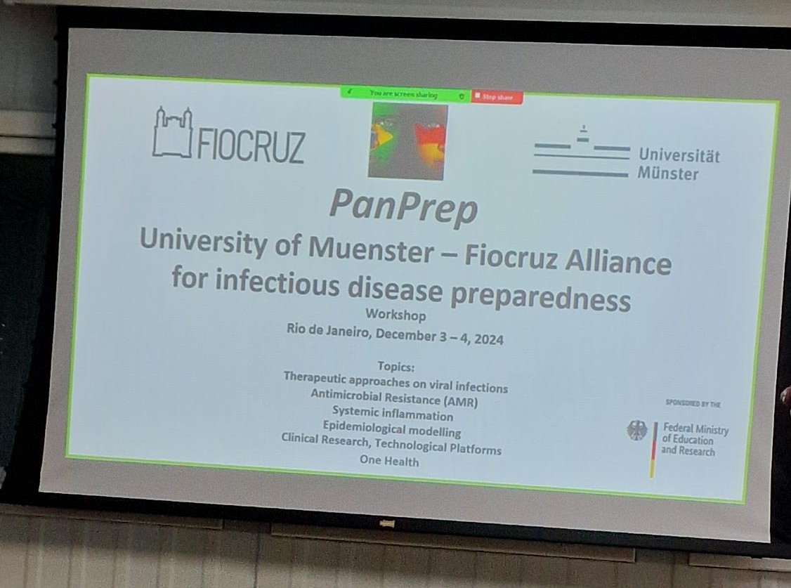 👋We had a great delegation trip to <a href="/fiocruz/">Fiocruz</a> 🇧🇷 to foster infectious disease preparedness cooperation!
Amazing to hear about all the work <a href="/fiocruz/">Fiocruz</a> does and exchange ideas!

@BMBF_Bund #InfectiousDiseases