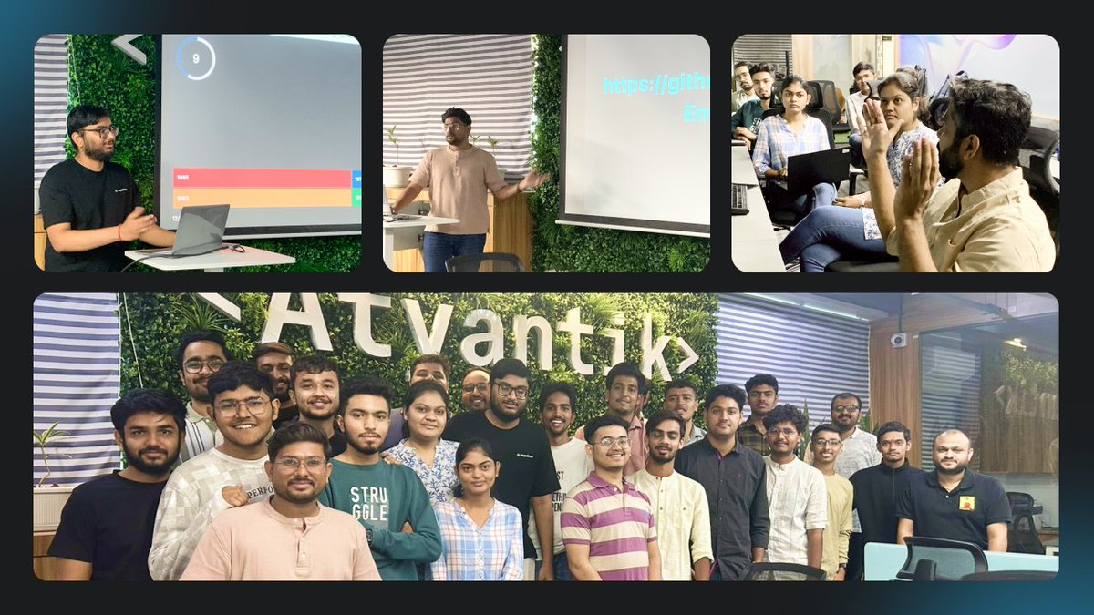 Supabase 13th Launch Week Meetup.
On Dec 7, 2024, at Atyantik Technologies Pvt. Ltd., we explored Supabase’s latest innovations!
Thanks to <a href="/programmersoham/">Soham 🌚</a> for organizing, and to speakers <a href="/namanmuley/">Naman Muley</a> &amp; <a href="/mayurgohil15/">mayurgohil</a> for insightful sessions. Here’s to more tech-driven events!