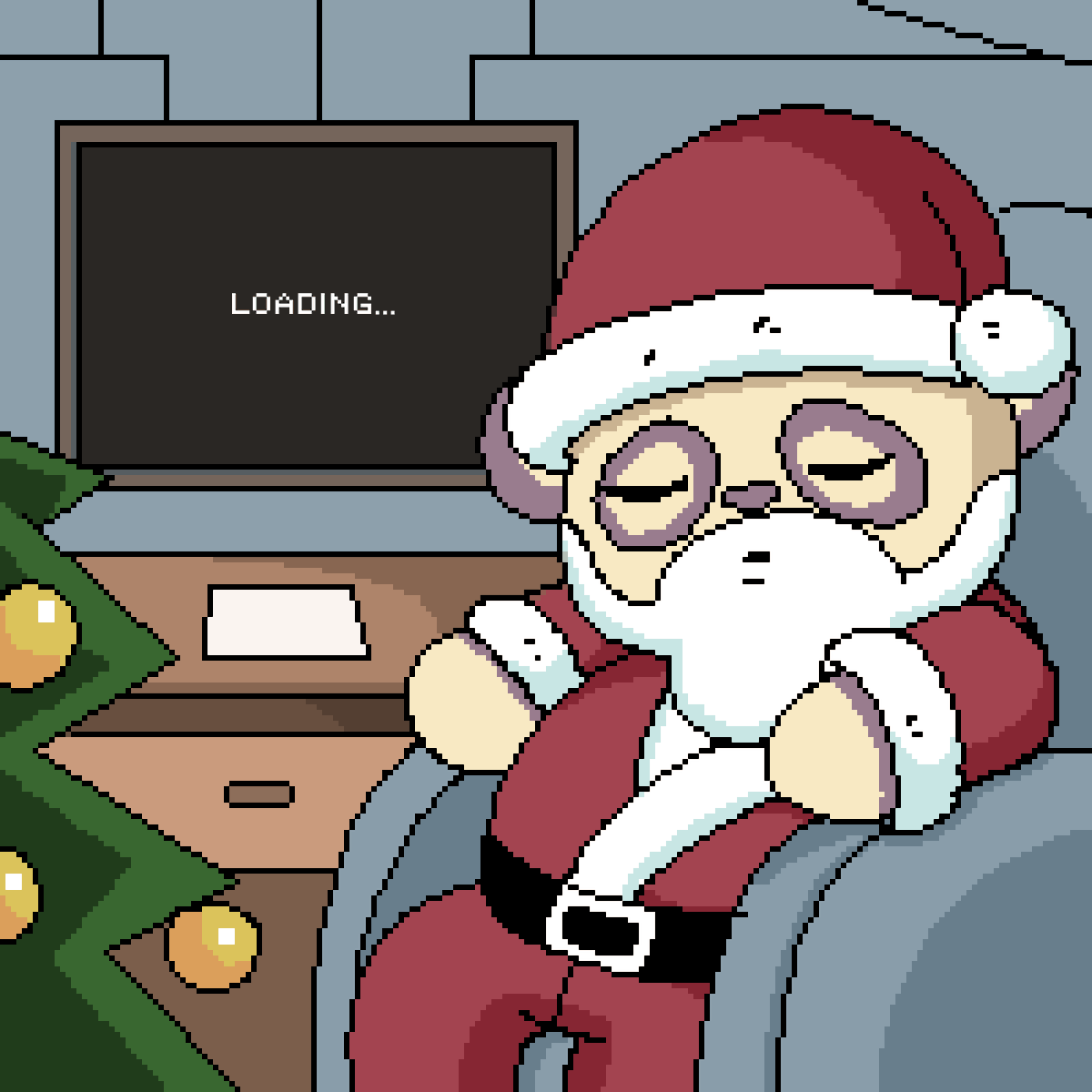 Boss crafting something special this Christmas &amp; New Year.

Holiday magic in the lab, OK!