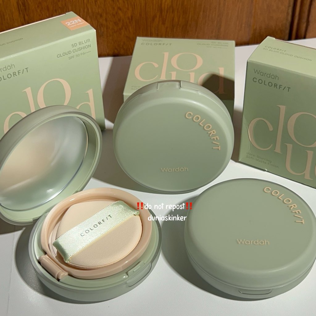 duniaskinker's tweet photo. GIVEAWAYY CUSHION MATCHA WARDAH✨

Givaway cloud cushion wardah, bebas pilih shades

Rules:
- follow @duniaskinker 
- RT + ❤️ tweet ini
- RT + ❤️ thread dibawah ini
- rep mau shades apa (shades ada di thread)

Gluck! #GiveawayAlert #zonauang #zonajajan #zonabu #cushion #wardah https://t.co/VXykpURDLf