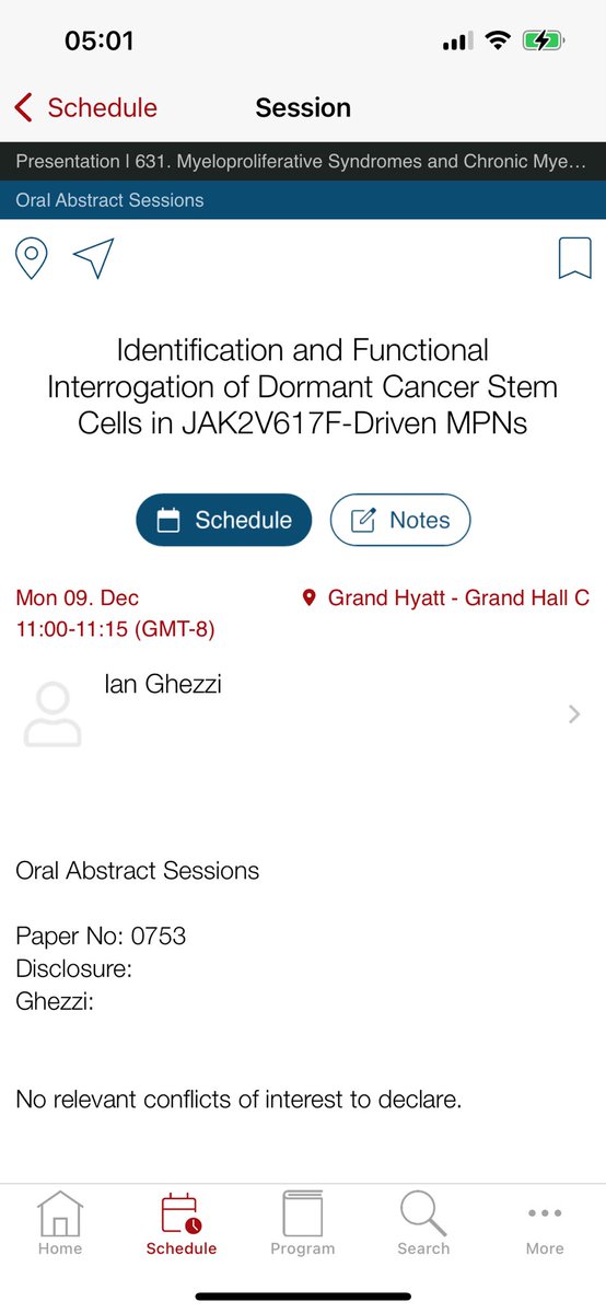 Mick Milsom (@milsommick) on Twitter photo Check out the talk by my amazing grad student, <a href="/GhezziIan/">Ian Ghezzi</a> this morning at #ASH2024. Using a novel mouse model, he’s been able to identify a rare population of dormant JAK2-mutant HSCs that drive disease propagation and therapy resistance in MPNs. Check out the talk by my amazing grad student, <a href="/GhezziIan/">Ian Ghezzi</a> this morning at #ASH2024. Using a novel mouse model, he’s been able to identify a rare population of dormant JAK2-mutant HSCs that drive disease propagation and therapy resistance in MPNs.