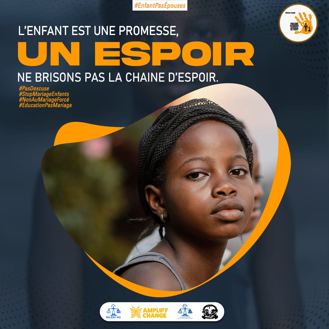 BamikiMk's tweet photo. Pas d'excuse! Nous sommes l'avenir de demain.
*#EnfantsPasÉepouses*
*#Ministeredelapromotiondelafemmedel'enfantetdelafamille*
*#PasDexcuse*
*#Wildaf-Mali*
*#Wildaf-AO* https://t.co/4EauGtUr31